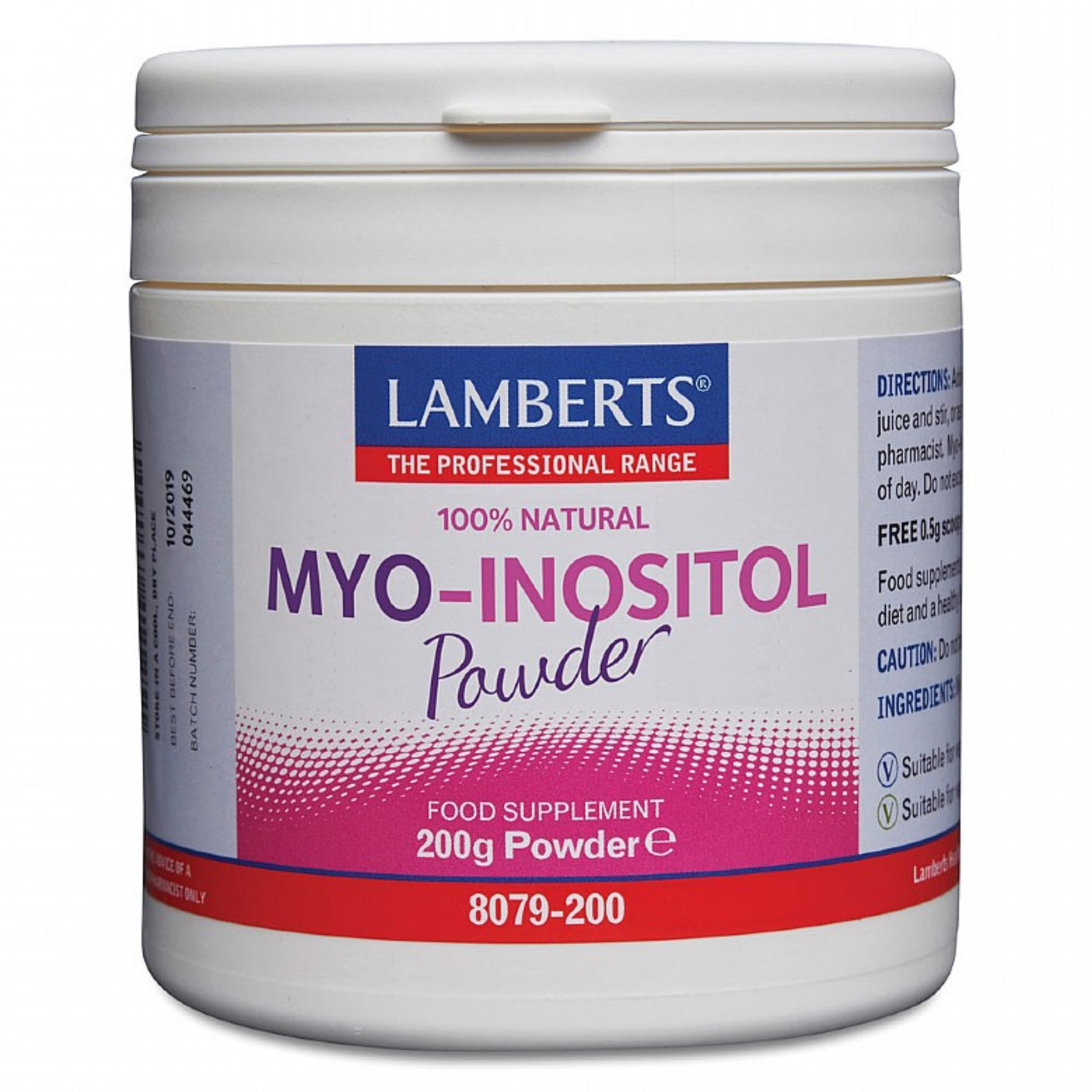 Lamberts Myo-Inositol Powder 200gm